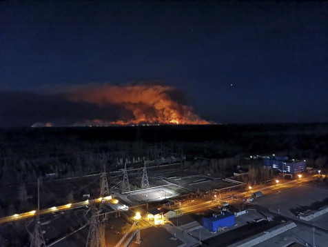 Incendies Région Tchernobyl