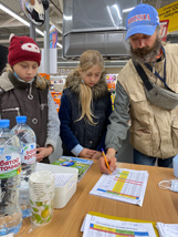 Opération aide alimentaire septembre 2021 à Novozybkov en Russie