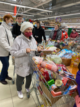 Opération aide alimentaire septembre 2021 à Novozybkov en Russie