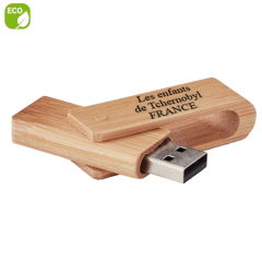 Clé USB 16 Go en bambou
