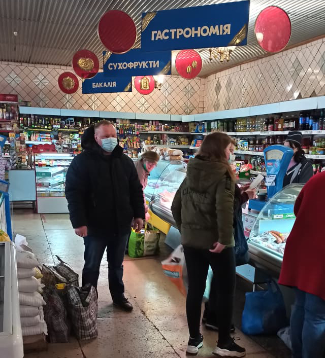 Photo Opération aide alimentaire septembre 2021 en Ukraine