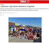 Lien vers l'article de presse des DNA du 24 juillet 2023 : Quarante-sept enfants ukrainiens à Cigoland 